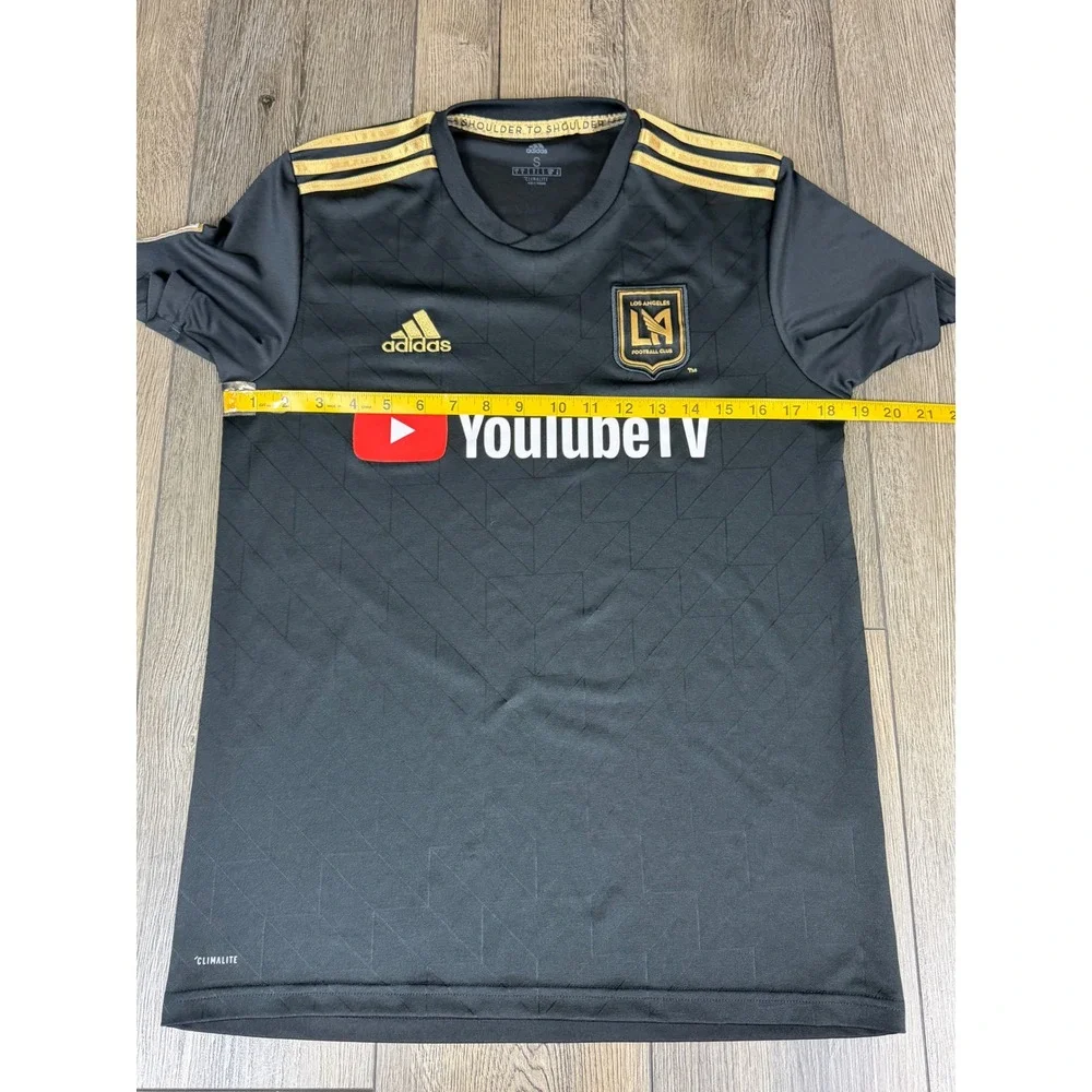 Adidas LAFC Home Jersey Los Angeles Football Club Black Gold Small Soccer MLS